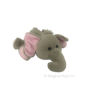 Éléphant gris en peluche à vendre